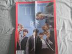 Kpop bts time magazine en poster, Verzamelen, Muziek, Artiesten en Beroemdheden, Ophalen of Verzenden, Zo goed als nieuw, Boek, Tijdschrift of Artikel