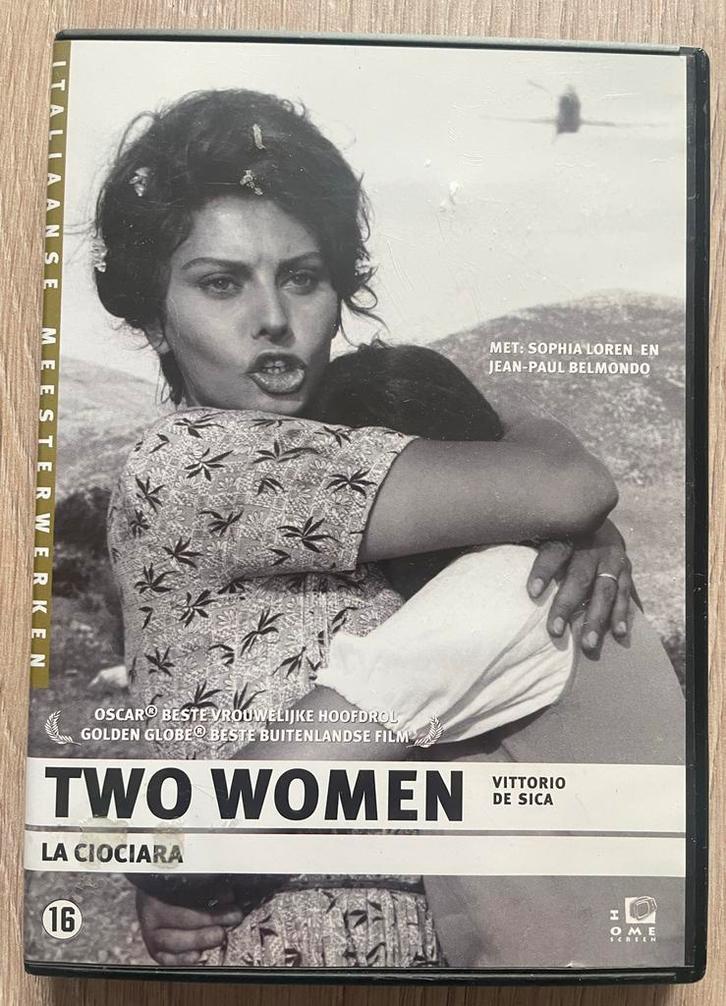 DVD Two Women 1960 SOPHIA LOREN Jean-Paul Belmondo Nederland, Cd's en Dvd's, Dvd's | Klassiekers, Gebruikt, Vanaf 16 jaar, Ophalen of Verzenden