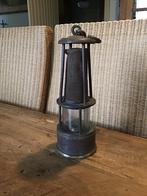 Antieke mijnlamp mijnwerkerslamp, Ophalen of Verzenden