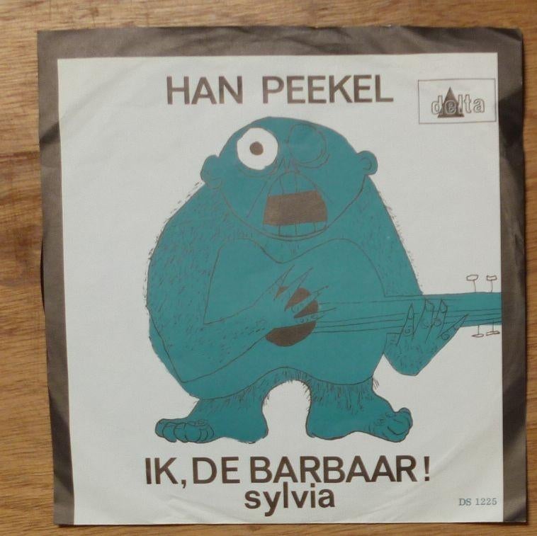 Bijzondere Piraten single HAN PEEKEL ik, de barbaar, Gebruikt, 7 inch, Single, Ophalen of Verzenden