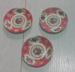 3 Royal Albert Lady Carlyle schoteltjes, Ophalen of Verzenden, Zo goed als nieuw, Porselein, Kop(pen) en/of Schotel(s)