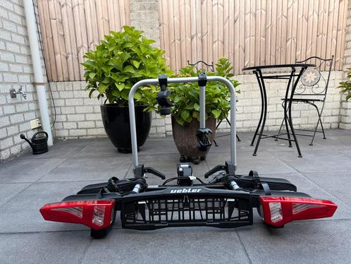 Zgan inklapbare luxe Uebler fietsendrager voor twee fietsen, Auto diversen, Fietsendragers, Zo goed als nieuw, Trekhaakdrager