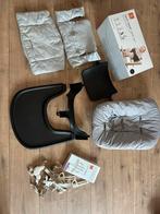 Triptrap newbornset, tuigje en babyset zwart, Kinderen en Baby's, Stoelverkleiner, Zo goed als nieuw, Meegroeistoel, Ophalen