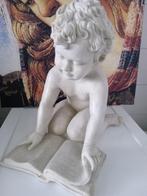 Gedenkbeeld lezend kindje, Antiek en Kunst, Ophalen