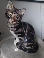 Kattenbeeld - 29cm hoog, Ophalen of Verzenden, Gebruikt, Overige materialen, Dierenbeeld