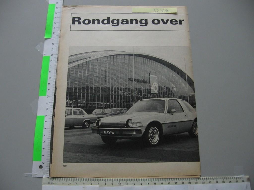 TATR 076 TATRA, knipsel 1975, Ophalen of Verzenden, Zo goed als nieuw, Overige merken