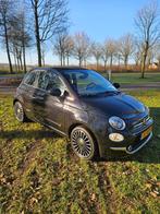 Fiat 500C 0.9 80pk Turbo Twinair 2016 Zwart, Auto's, Te koop, 500C, Benzine, Particulier