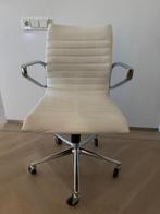 Comfortabele witte bureaustoel – designlook, Ophalen, Gebruikt, Wit, Bureaustoel