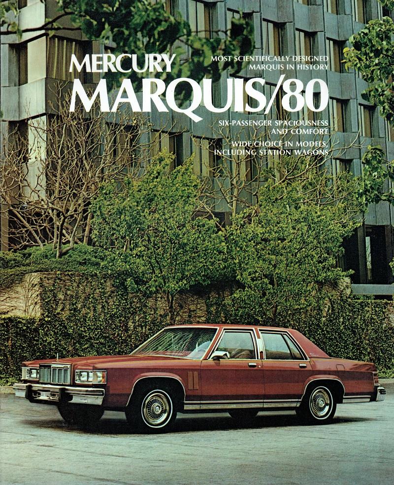 Folder Mercury Marquis (USA-uitgave - 1980), Verzenden, Gelezen, Overige merken