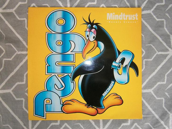 Mindtrust – Ravers Groove. 1996. PENGO 013. Happy Hardcore, Cd's en Dvd's, Vinyl | Dance en House, Zo goed als nieuw, Dance Populair