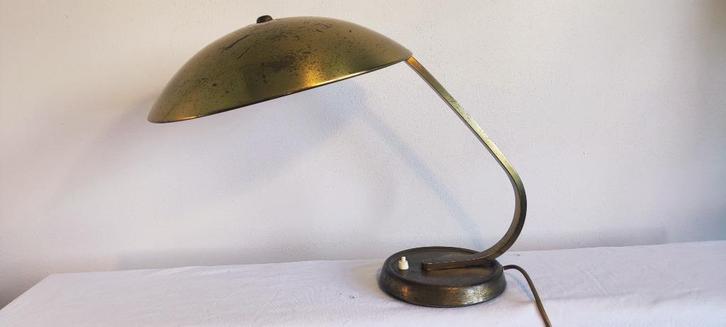 Bauhaus lamp, Huis en Inrichting, Lampen | Tafellampen, Gebruikt, Minder dan 50 cm, Kunststof, Metaal, Overige materialen, Ophalen of Verzenden