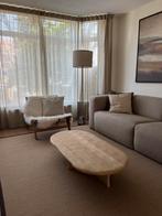 Massief eiken salontafel | scandi | Japandi | organisch, Huis en Inrichting, Tafels | Salontafels, Ophalen, 100 tot 150 cm, Eikenhout