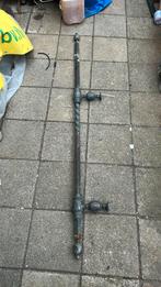 Antieke retro koperen roede/toog/kroeg/leuning., Ophalen