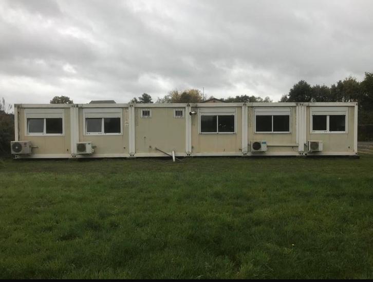 Woonunit gasloos 144m2 of 108m2, Doe-het-zelf en Verbouw, Bouwketen en Schaftketen, Gebruikt, Ophalen