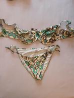 Mooie groen gele bikini van Freya maat 80FF, Zo goed als nieuw, Bikini, Groen, Freya