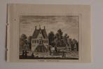 OOSTHUIZEN ORIGINELE KOPERGRAVURE JAN BULTHUIS 1786 GT7, Antiek en Kunst, Ophalen of Verzenden