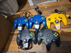 3 x Nintendo N64 controller met nieuwe joysticks., Ophalen of Verzenden, Met 2 controllers