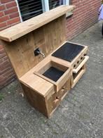 Steigerhouten Kinderkeuken, Ophalen, Nieuw, Hout, Speelkeuken