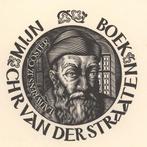 0146 Ex Libris Nederland : Maarten de Jong, 1953, Antiek en Kunst, Kunst | Etsen en Gravures, Verzenden