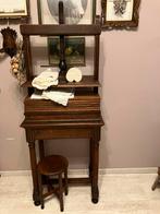 Antieke linnenpers met kruk, Antiek en Kunst, Ophalen