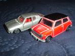 2X Tomica Datsun Cherry + BLMC Mini made Japan, Verzenden, Gebruikt, Auto, Overige merken