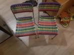 2 rieten stoelen, Ophalen of Verzenden, Zo goed als nieuw, Meisje