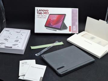 Lenovo Tab M 11, met tab pen en folio case, nieuwstaat beschikbaar voor biedingen