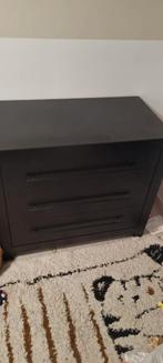 Zwarte nette commode, Kinderen en Baby's, Kinderkamer | Commodes en Kasten, Ophalen, 50 tot 70 cm, 90 tot 105 cm, 100 cm of meer