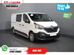 Renault Trafic 2.0 dCi 120 pk L2 DC Dubbel Cabine BPM VRIJ!, Voorwielaandrijving, Stof, Gebruikt, Euro 6
