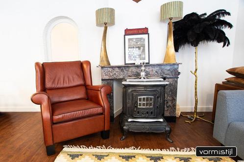XXL Love seat ‘fat boy’, Huis en Inrichting, Fauteuils, Zo goed als nieuw, Leer, 100 tot 125 cm, 100 tot 125 cm, Ophalen of Verzenden