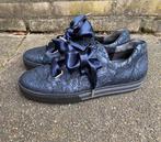 Donkerblauwe sneakers met motief van Gabor maat 7 . ZGAN, Blauw, Ophalen of Verzenden, GABOR, Sneakers of Gympen