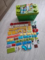 Lego duplo 10914 luxe opbergdoos + duplo 10980 bouwplaat, Ophalen of Verzenden, Zo goed als nieuw, Complete set, Duplo
