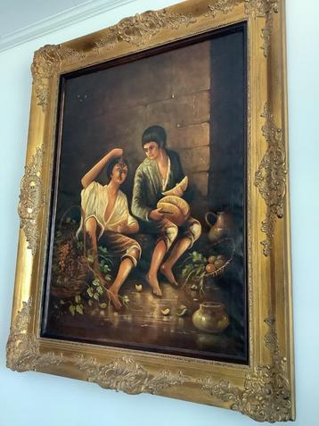 Naert(1908)-Prachtig groot schilderij -Vermeld in PIRON, BAS beschikbaar voor biedingen