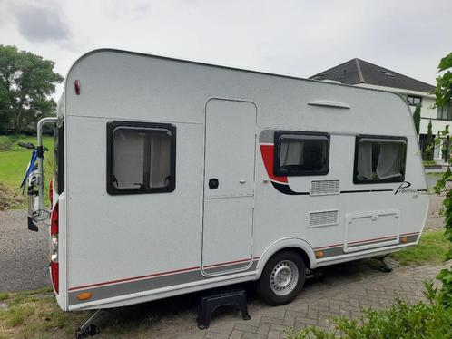 Caravan Bürstner Premio Life 430 TS, Caravans en Kamperen, Caravans, Particulier, tot en met 4, 750 - 1000 kg, Treinzit, Bürstner