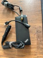 Lenovo Thinkpad lader + autolader 90W P/N: 40Y7650, Ophalen of Verzenden, Gebruikt, Lenovo origineel