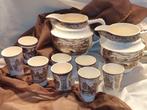 Societe ceramique set kannen bekers  ⁷, Antiek en Kunst, Antiek | Servies los, Ophalen of Verzenden