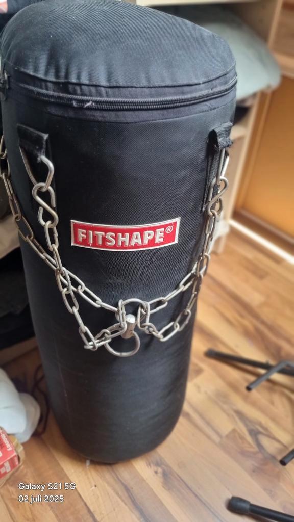 FitShape Stootzak / Bokszak - Zwaar & Professioneel, Sport en Fitness, Boksen, Zo goed als nieuw, Bokszak, Ophalen