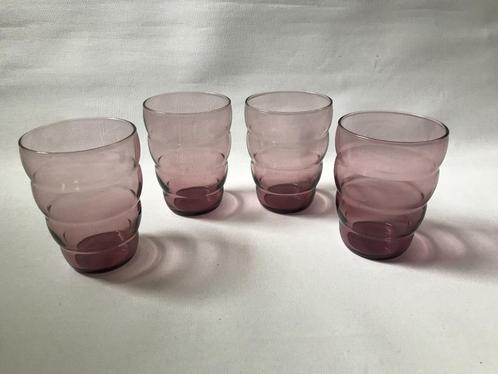 Retro Set van 4 Skoja drink glazen by Ikea Henrik Preutz 20, Verzamelen, Glas en Borrelglaasjes, Gebruikt, Frisdrankglas, Ophalen
