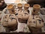 Jet Servies Lavendel - Kopjes, Mokken, Bekers, Huis en Inrichting, Keuken | Servies, Ophalen of Verzenden, Zo goed als nieuw, Aardewerk