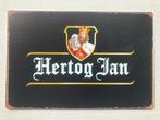 Hertog Jan Emaille Bord - 30x20cm, Verzamelen, Biermerken, Ophalen of Verzenden, Reclamebord, Plaat of Schild, Hertog Jan