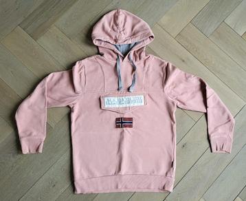 Napapijri sweater / hoodie – roze – maat XS (+/- 176) beschikbaar voor biedingen