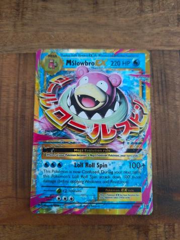 Pokemon M Slowbro EX 27/108 beschikbaar voor biedingen