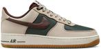 Nike Air Force 1 Cream/Earth - Nieuw!, Ophalen of Verzenden, Nieuw, Overige kleuren, Sneakers of Gympen