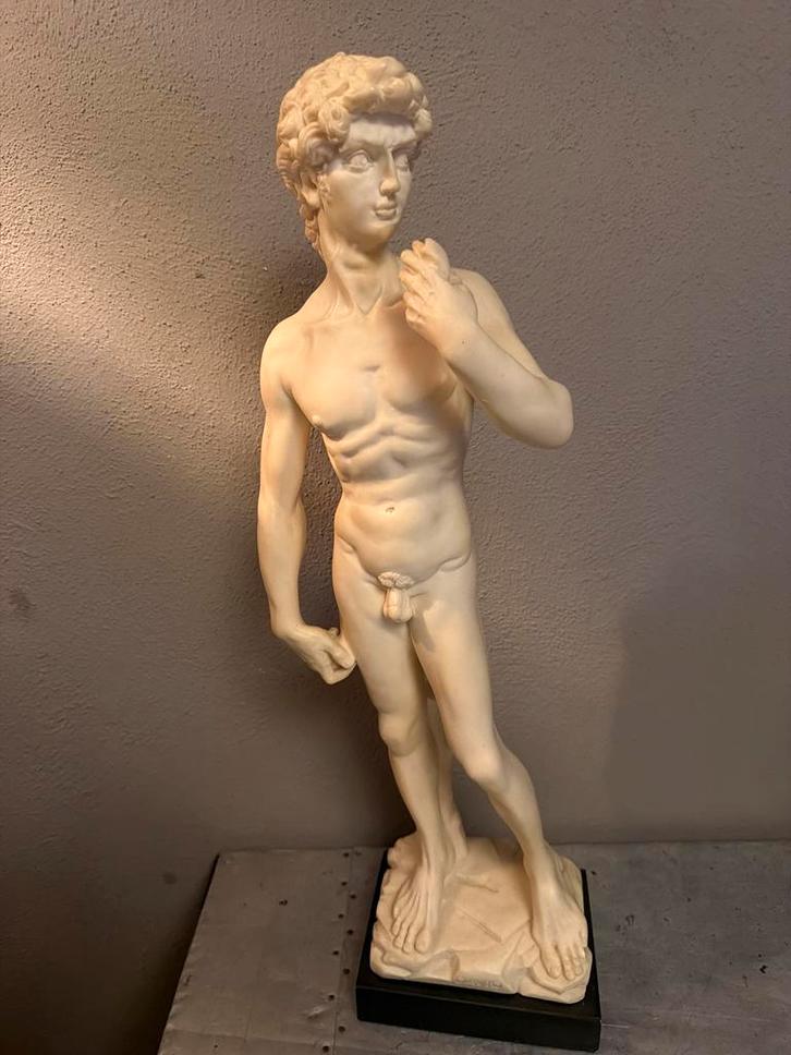 David Beeld - Klassiek Kunstwerk, Antiek en Kunst, Kunst | Beelden en Houtsnijwerken, Ophalen of Verzenden