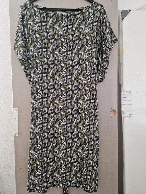 Zomerjurkje met camouflageprint. Maat XL., Kleding | Dames, Jurken, Zo goed als nieuw, Maat 42/44 (L), Overige kleuren, Knielengte