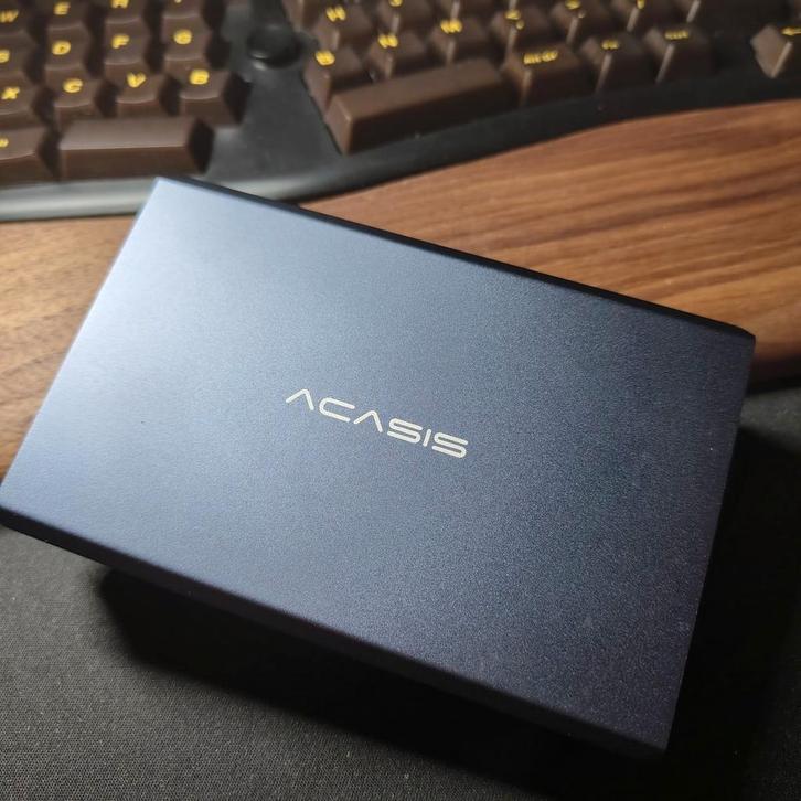 Acasis Dual Bay 2.5" RAID Module - Externe Backup ssd hdd, Computers en Software, Harde schijven, Zo goed als nieuw, Laptop, Extern