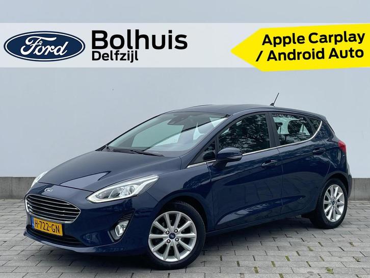 Ford Fiesta EcoBoost 100PK Titanium Automaat I Cruise I Clim, Auto's, Ford, Bedrijf, Te koop, Fiësta, ABS, Airbags, Airconditioning