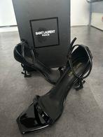 Saint Laurent Hakken Maat 38, Ophalen of Verzenden, Zo goed als nieuw, Zwart, Pumps