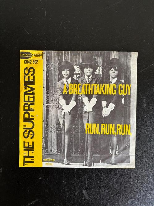 The Supremes - A Breathtaking Guy - 1965 - Nederlandse pers, Cd's en Dvd's, Vinyl Singles, Gebruikt, Single, R&B en Soul, 7 inch