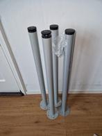 IKEA tafelpoten (grijs), 50 tot 100 cm, Rond, Zo goed als nieuw, Ophalen